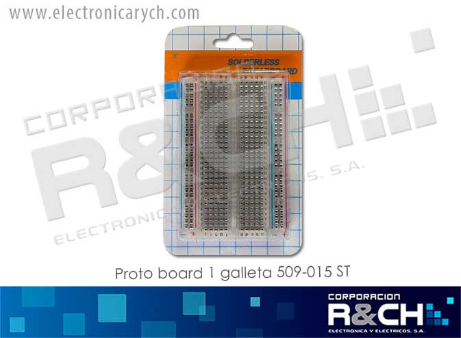 PB-BB-102 proto board 1/2 galleta mini transparente