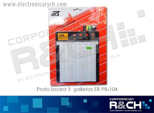 [PB-EIC-106] PB-EIC-106 proto board 3 galletas ER PB-104