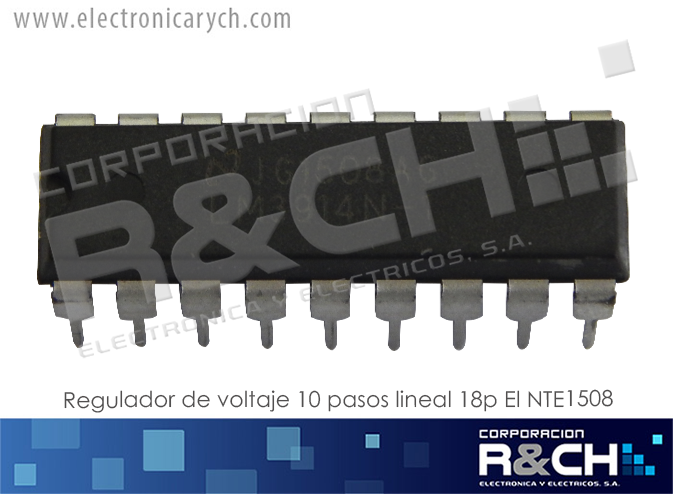 NTE1508 regulador de voltaje 10 pasos lineal 18p LM3914
