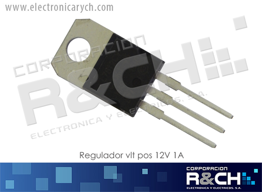 [NTE966] NTE966 regulador vlt pos 12V 1A (7812)