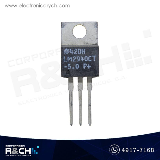 [NTE1951] NTE1951 Regulador vlt pos 5V 1A fijo (LM2940CT-5)