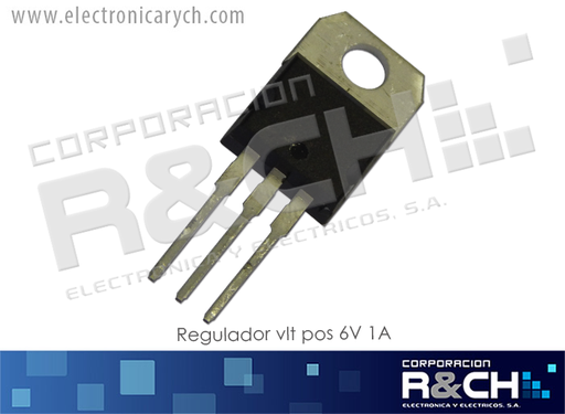 [NTE962] NTE962 regulador vlt pos 6V 1A (7806)