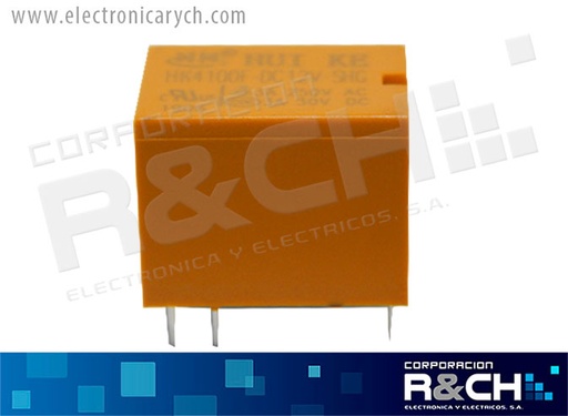 [RL-DPDT-12/3] RL-DPDT-12/3 relay 2 polo 2 tiros 12VCD 3A 6 pines