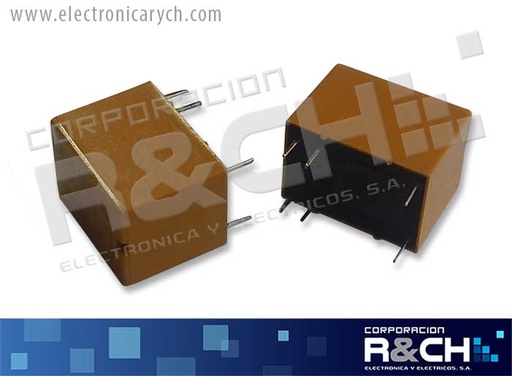 [RL-SPDT-5/3] RL-SPDT-5/3 relay 2 polos 2 tiros 5VCD 3A 6 pines