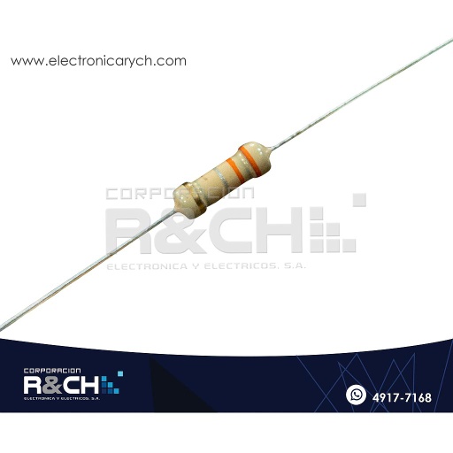 [RX-0.33/12] RX-0.33/12 resistencia 0.33 ohm 1/2 watt
